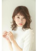 小顔外ハネミディアム【自由が丘】