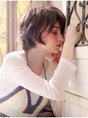 ☆ふわっと小顔にナチュラルショートボブ☆