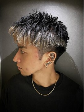 メンズ ラピス(Men's Lapis) ツートンブラック