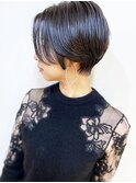 【松戸 ムラマツ】前髪なし大人かわいいショートボブ30代