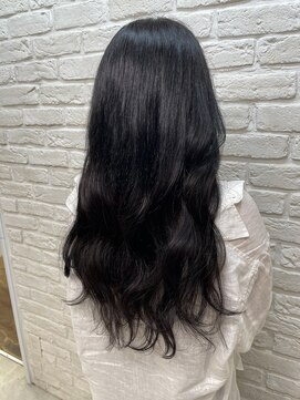 アンククロス 表参道(ANKH CROSS) エクステ100枚ブルーブラック