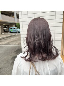 シアン(CYAN) 【CYAN】#10代#20代#ラベンダー#ピンクベージュ#透け感#髪質改善