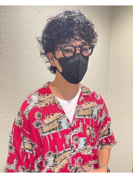 アンブレラ 中目黒(ANBRERA) ショートウルフ×カーリーヘア