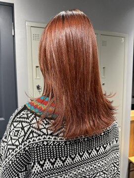 シェル 吉祥寺(shell) グレージュカラー/ボブウルフ/黒髪/ココアベージュ