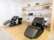 《落ち着けるシャンプーブース》