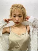 kisaiBUZZ＊鈴木映美　ハニーブロンド×ウェーブショート
