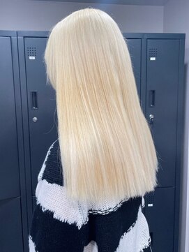 ベレーザ 渋谷(BELEZA) 4825髪質改善ハイトーンカラーレイヤーロングヘルシースタイル