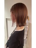 切りっぱなしボブぴれんじ