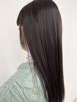 アオアクア バイ グルグル 小岩店(ao akua by GULGUL) 艶髪☆暗めカシスカラー