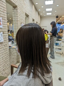 アルファ 波崎店 ツヤ髪酸性ストレート￥20790～