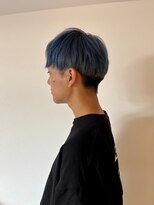 ソイクフ(SOY KUFU)&nbsp;MEN’SHAIR ブルーショートヘア