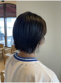 ショートから切りっぱなしボブ