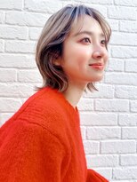 セイドット リー(Say. Ree)&nbsp;say. レイヤーミディアム レイヤーボブ ウルフボ ブアースカラー