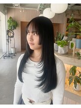 オックスクリエーション OX CREATION 小倉 顔周りレイヤースタイル　オックスクリエーション小倉店