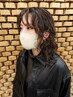 カット+コスメパーマ ￥14000→￥12000 【韓国】【レイヤーカット】