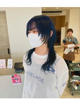 メルク(merc) カール/セミディ/シアーカラー/姫カット/ウルフ