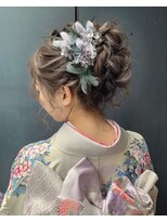 ルリアン バイ ブレイク(Le Lien by BREK)&nbsp;着物ヘアアレンジ