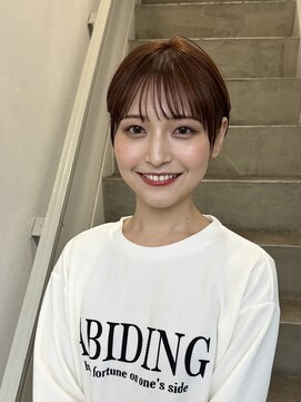 クロト(Clotho) ショートカット/髪質改善縮毛矯正白髪ぼかしレイヤーカラーボブ