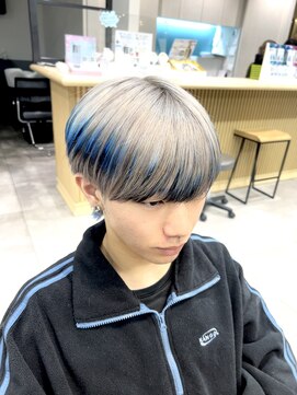 ラック 本厚木店(LUCK) ウルフ/エンドカラー/デザインカラー/シルバー/メンズウルフ