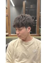 銀座 シノ 本店(shino)&nbsp;【シャドウパーマ】大人ビジネス