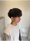 メンズマッシュ/ツイストスパイラルパーマ