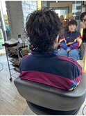 メンズ韓国ヘア　ツイスパ　波巻き ツイストスパイラル