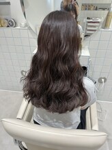 スーズ(sooze) ロング_髪質改善コテ巻き風パーマ