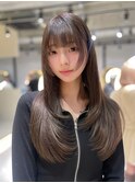 イメチェン/レイヤーカット/美髪/髪質改善/縮毛矯正/韓国ヘア