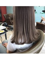 ノトマニア(NOTO MANIA) 透明感抜群◎ブリーチベースのブラウンベージュ