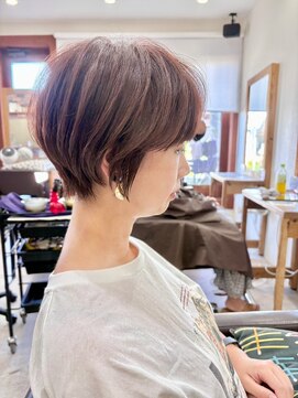 ラポール 南流山店(RAPPOR) ひし形ショート/ナチュラルブラウン/20代30代40代50代60代