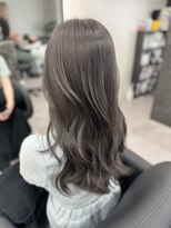 アルドーレフィエロ シンサイバシ(Ardore fiero shinsaibashi) ブリーチなしダブルカラー☆アッシュグレージュ☆20代30代40代