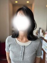 シェール(cher)&nbsp;ミディアム/レイヤーカット/外ハネ【cher西宮北口：MAYA】