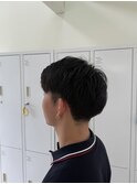ミディアムヘア/暗めカラー/グランマッシュ/南草津