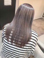 ナンバー ジルバ 立川(N° jillva)&nbsp;韓国顔まわりレイヤーカット髪質改善透明感カラー20代30代40代