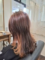 レシェル 岐阜(RECIEL)&nbsp;ロングウルフレイヤー×イヤリングカラー