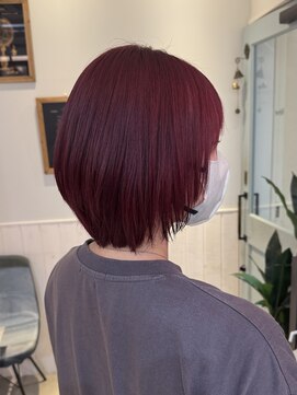 グロウ 渋谷西口(grow) ワインレッド/チェリーレッド/ボルドカラー