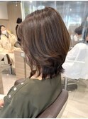 トップふんわりひし形ミディー