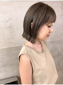 グレージュボブ