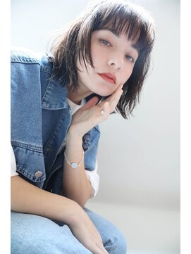 ロッカヘアエジェ(ROCCA hair eje.) 水素ケアも◎前下がり丸みボブ似合わせカット