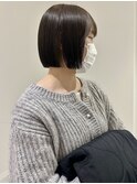 切りっぱなしボブ☆