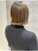 切りっぱなしボブ