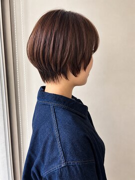 ペスカケイクリエイティブ(PESCA K-CREATIVE) 大人美シルエットショートボブ×オーキッド