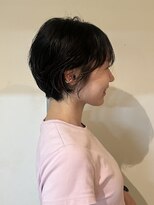 プロスタンセラ&nbsp;パーマを活かしたショートヘア