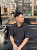 ツーブロックスペインカール韓国マッシュツイストパーママンバン