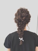 ソファ ヘア 仙台(Sofa) 三つ編み編み込みスタイル【Sofa仙台/髪質改善/oggiotto】