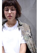 ミラバイグリーン(Mira by green)&nbsp;無造作ウェーブ イノセントカラー　くせ毛風 ルーズ