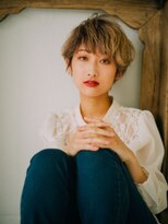 ヘアースペース ラ ルージュ(hair space LA ROUGE) 個性的ハイトーンショート