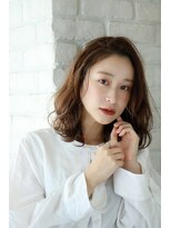 ヘアーアンドメイクトラスト(HAIR&MAKE TRUST)&nbsp;ミディアムヘア/イルミナカラー/ベージュカラー