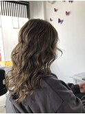 透明感グレージュ♪