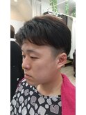 ツーブロ コテアイロン